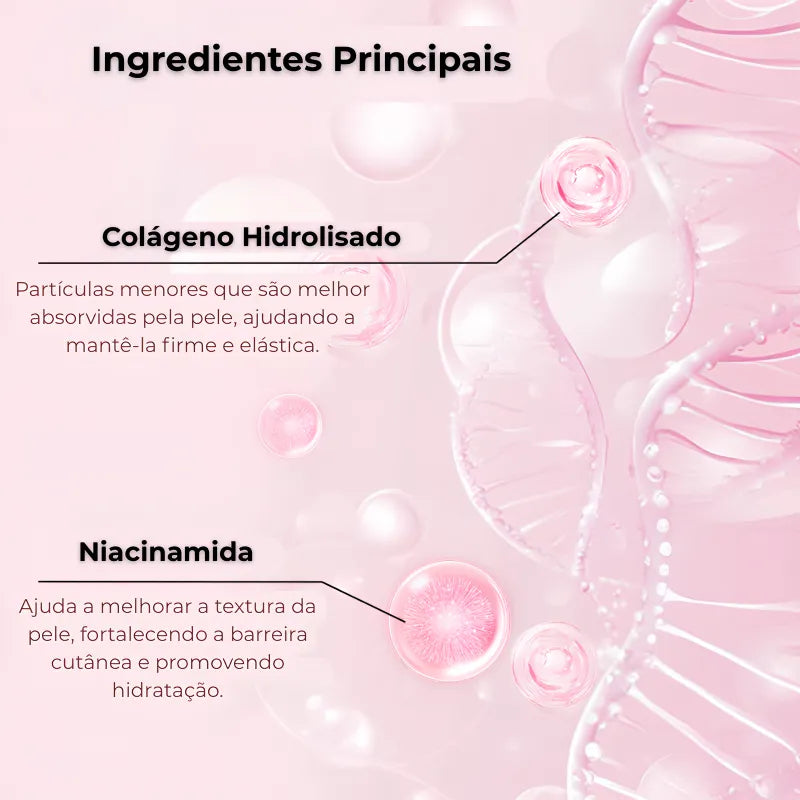 Creme Facial de Colágeno Anti Idade