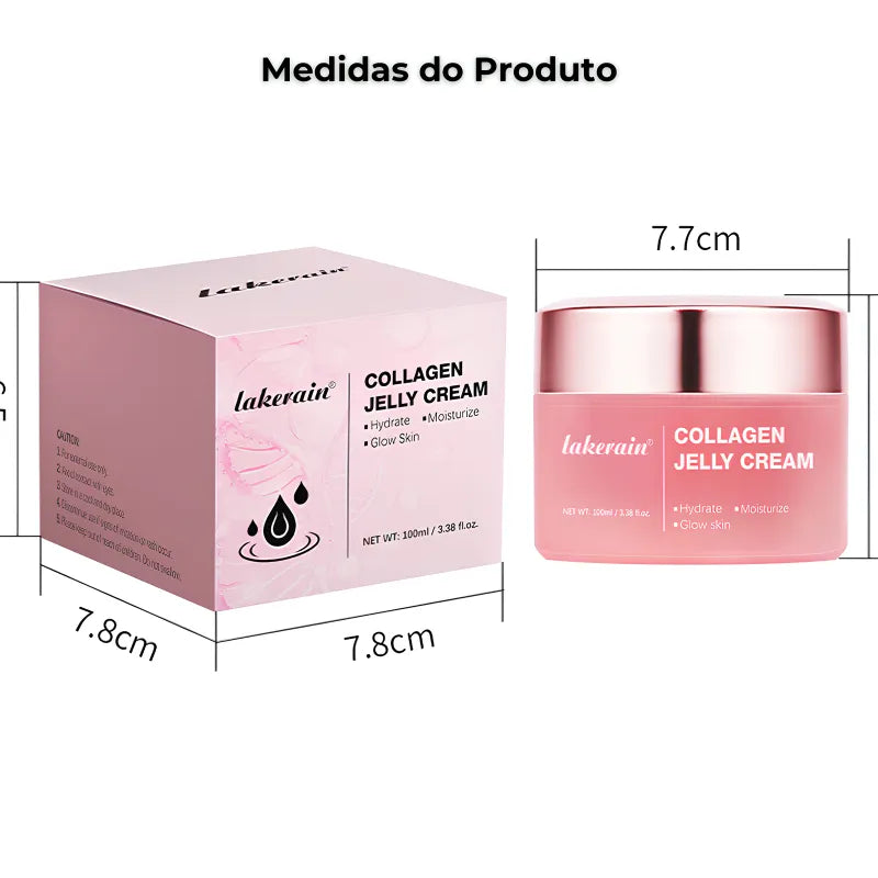 Creme Facial de Colágeno Anti Idade