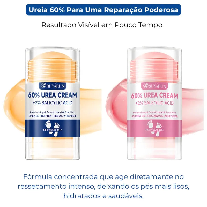 Creme para Pés com Ureia 60% – Reparação e Hidratação