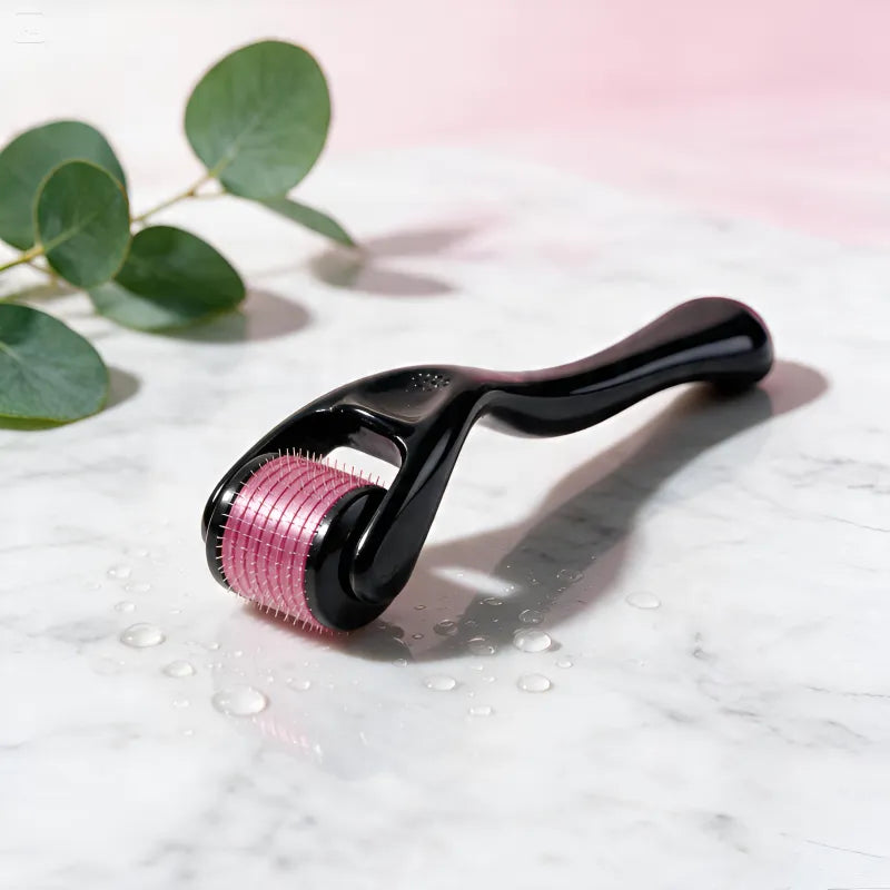 Dermaroller Facial Titanium – Rolo Estimulador de Colágeno e Firmeza
