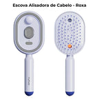 Escova Alisadora de Cabelo – Alisa, Hidrata e Elimina o Frizz