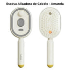 Escova Alisadora de Cabelo – Alisa, Hidrata e Elimina o Frizz
