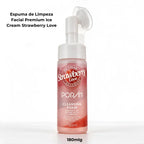 Espuma de Limpeza Facial Premium Ice Cream Strawberry Love