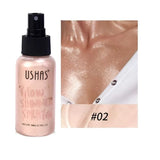 Iluminador Corporal Liquido com Glitter