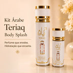 Kit Perfume Árabe - Body Splash Teriaq