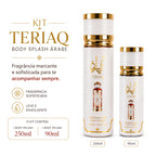 Kit Perfume Árabe - Body Splash Teriaq