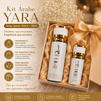 Kit Perfume Árabe - Body Splash Yara