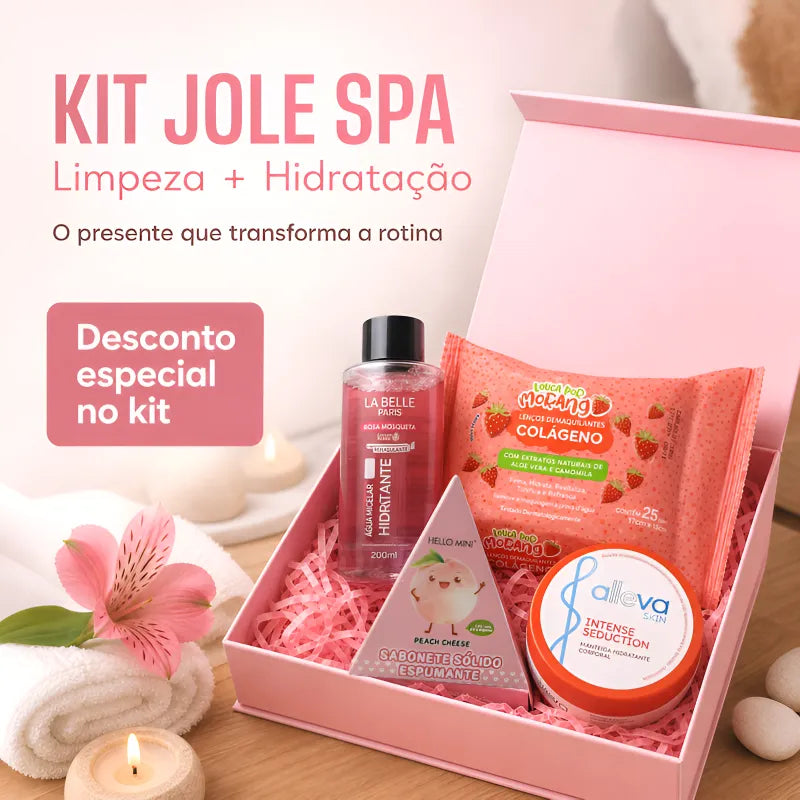 Kit Jole Spa - Limpeza e Hidratação