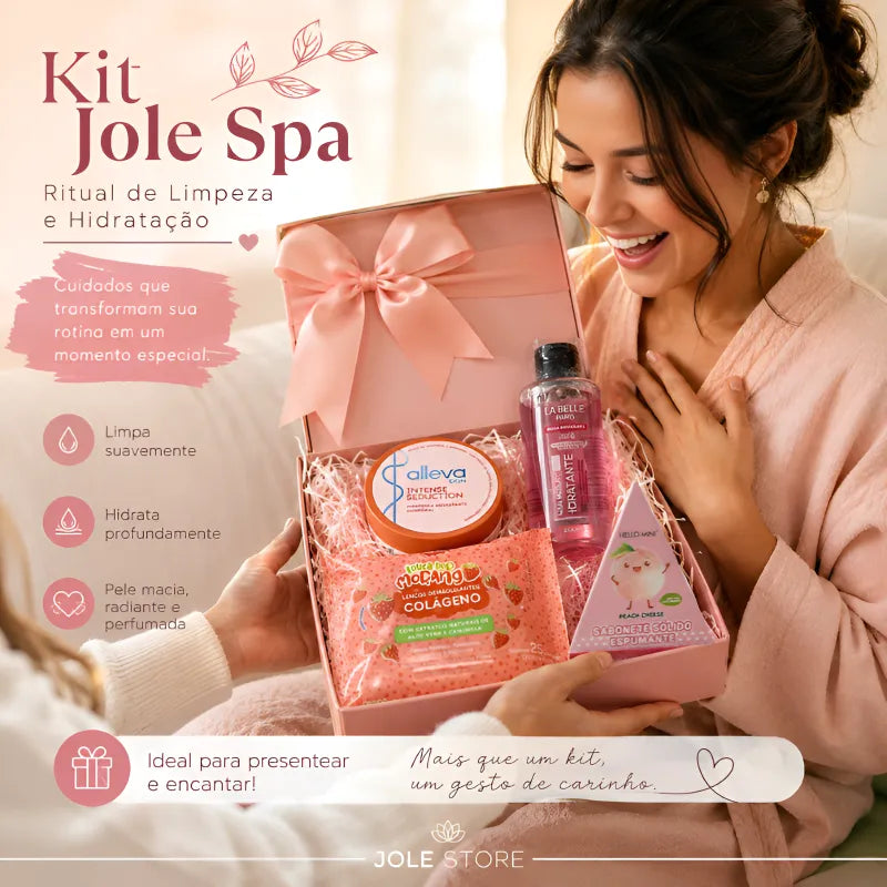 Kit Jole Spa - Limpeza e Hidratação