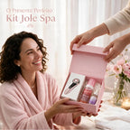 Kit Jole Spa Massageador Facial – Pele Mais Firme, Lisa e Radiante