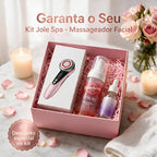 Kit Jole Spa Massageador Facial – Pele Mais Firme, Lisa e Radiante