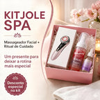 Kit Jole Spa Massageador Facial – Pele Mais Firme, Lisa e Radiante