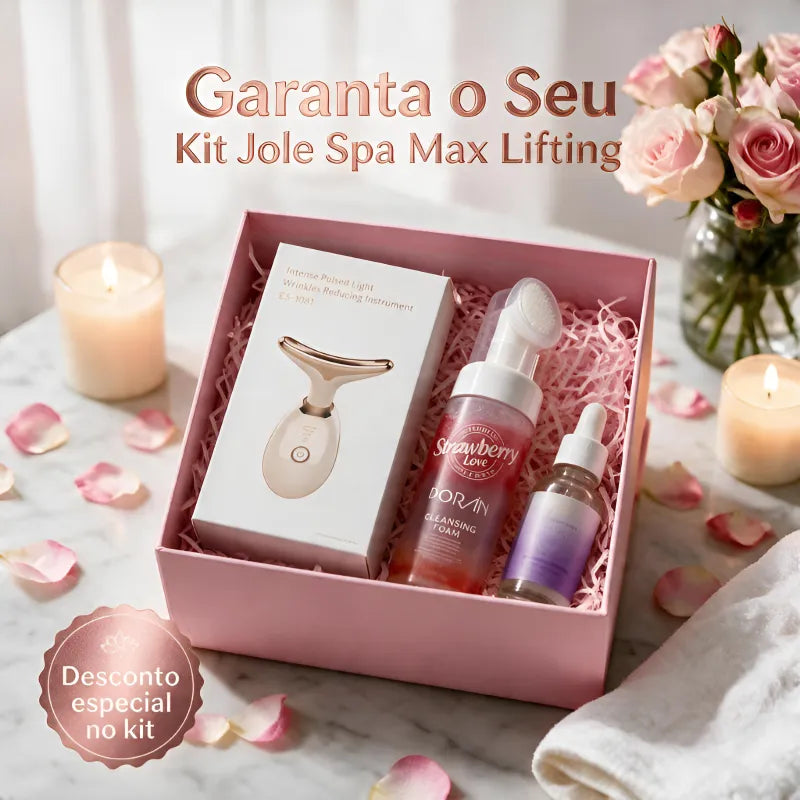 Kit Jole Spa Max Lifting – Rosto, Pescoço e Papada
