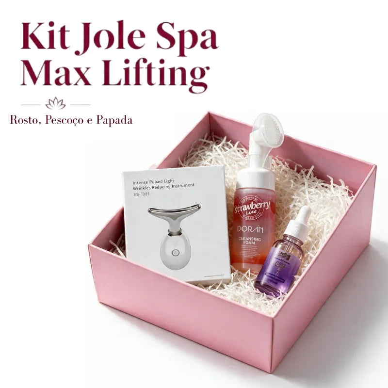 Kit Jole Spa Max Lifting – Rosto, Pescoço e Papada