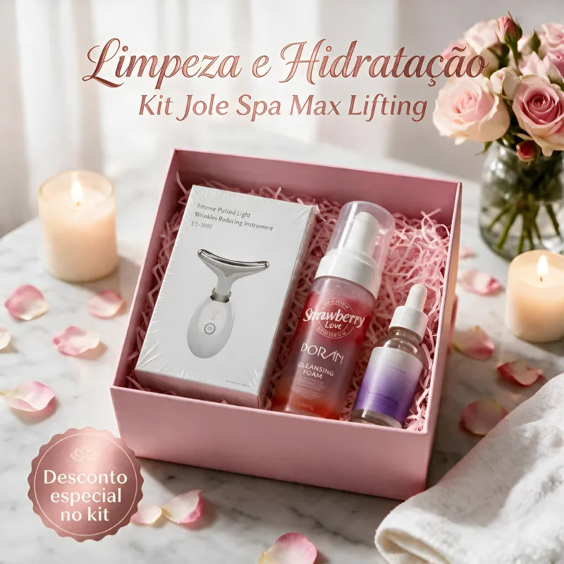 Kit Jole Spa Max Lifting – Rosto, Pescoço e Papada