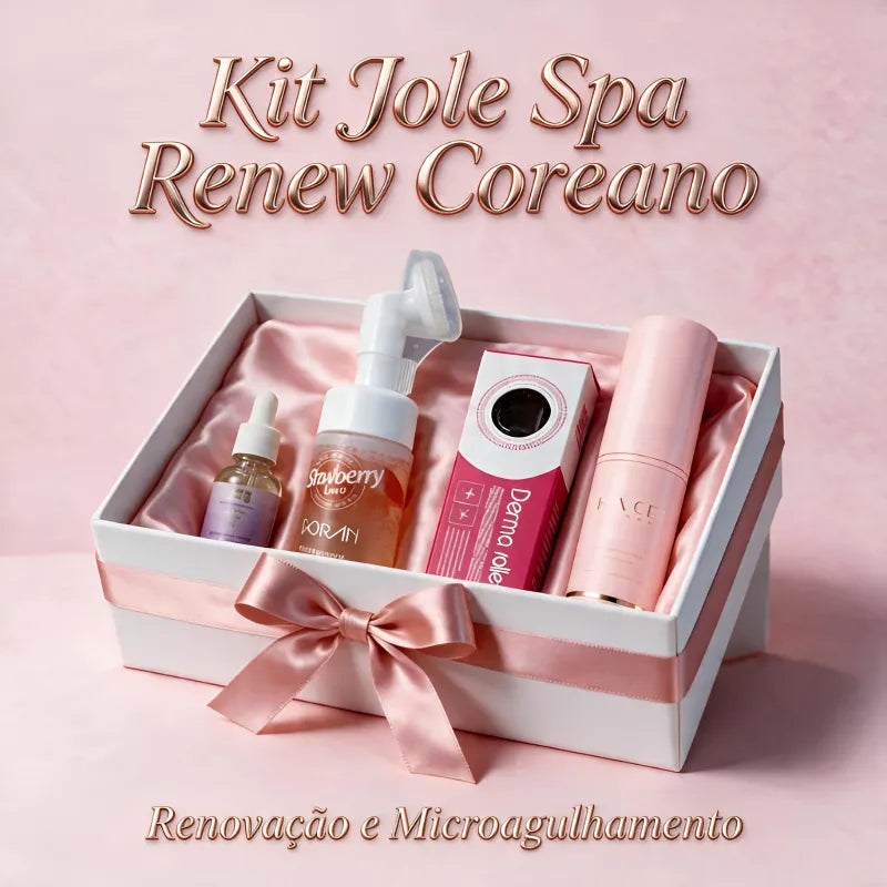 Kit Jole Spa Renew Coreano – Renovação e Microagulhamento