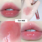 Kit Lip Gloss Hidratante com Brilho Shimmer e Glitter – 4 Peças
