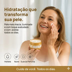 Manteiga Hidratante Corporal Alleva Skin Fresh Vanilla