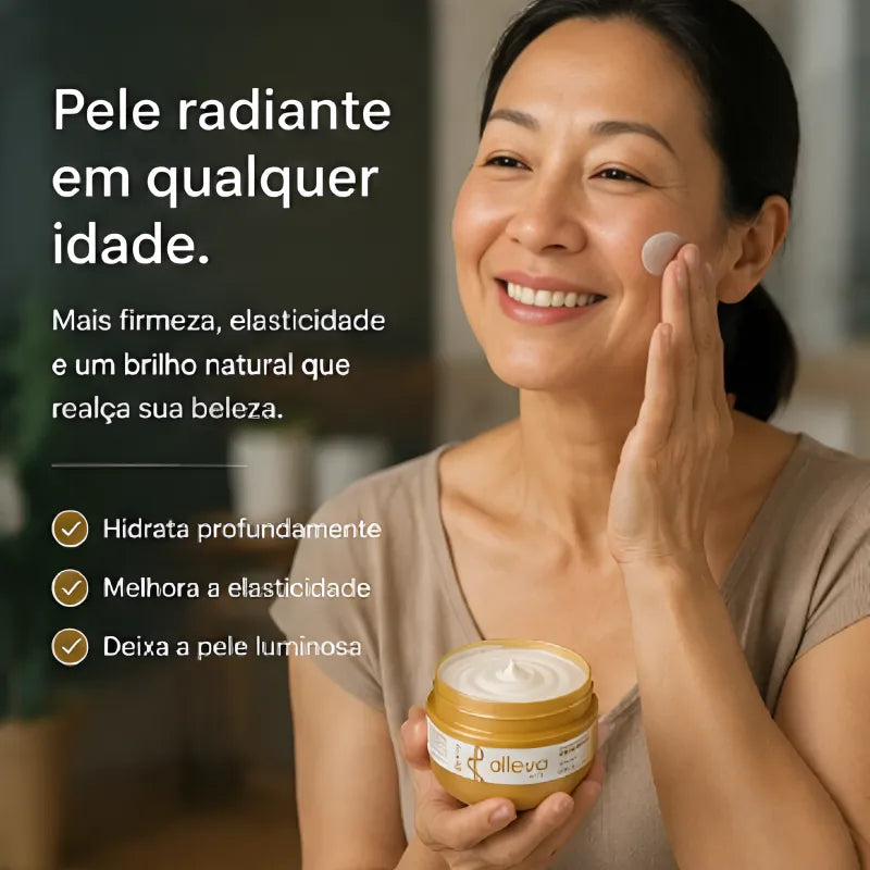 Manteiga Hidratante Corporal Alleva Skin Fresh Vanilla