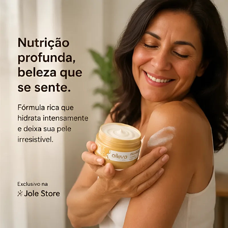 Manteiga Hidratante Corporal Alleva Skin Fresh Vanilla