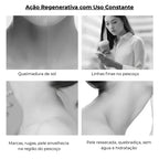 Massageador Facial e Pescoço Lift LED Coreno - Redutor de Rugas e Papada