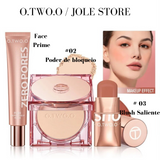 Maquiagem # 02 - (Prime) (Pó Compacto Natural) (Sombra/Blush/Batom)