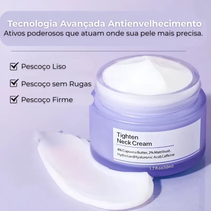 Pescoço Firme Sem Rugas - Lift Glow Antienvelhecimento