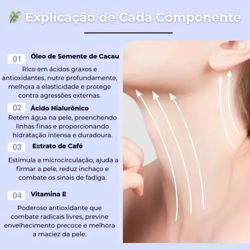 Pescoço Firme Sem Rugas - Lift Glow Antienvelhecimento