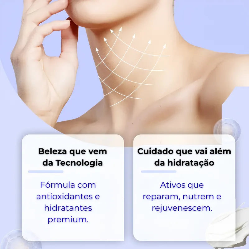 Pescoço Firme Sem Rugas - Lift Glow Antienvelhecimento