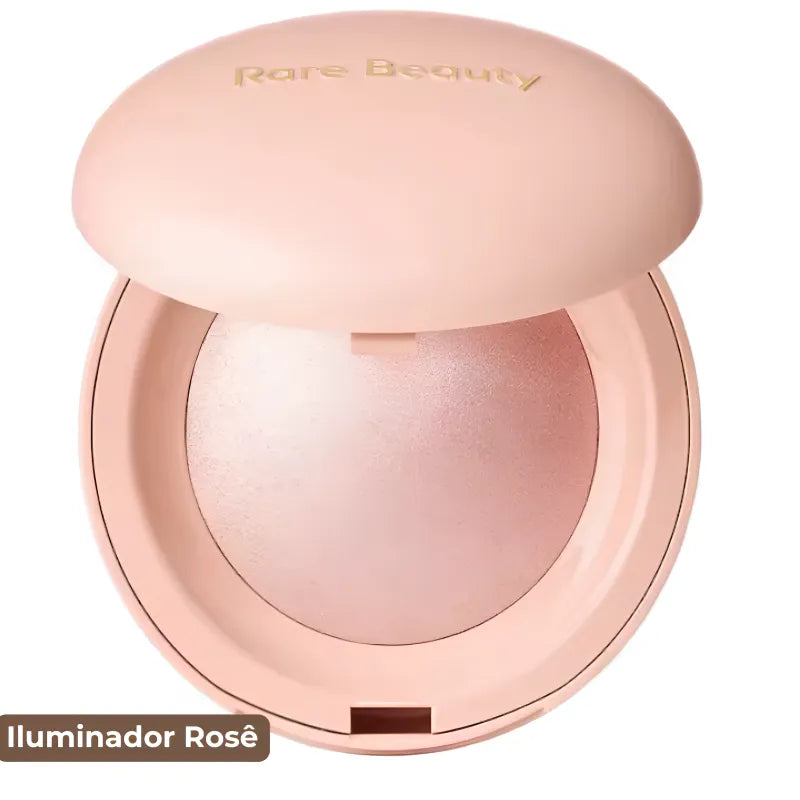 Pó Compacto, Blush e Iluminador Beauty