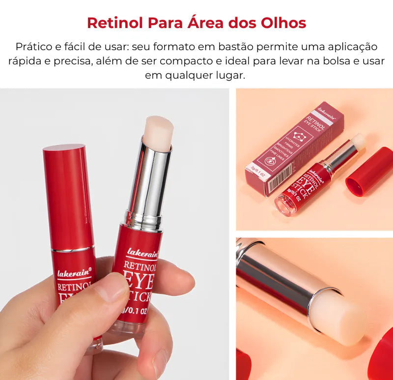 Retinol Para Área dos Olhos – Reduz Olheiras, Bolsas e Linhas Finas
