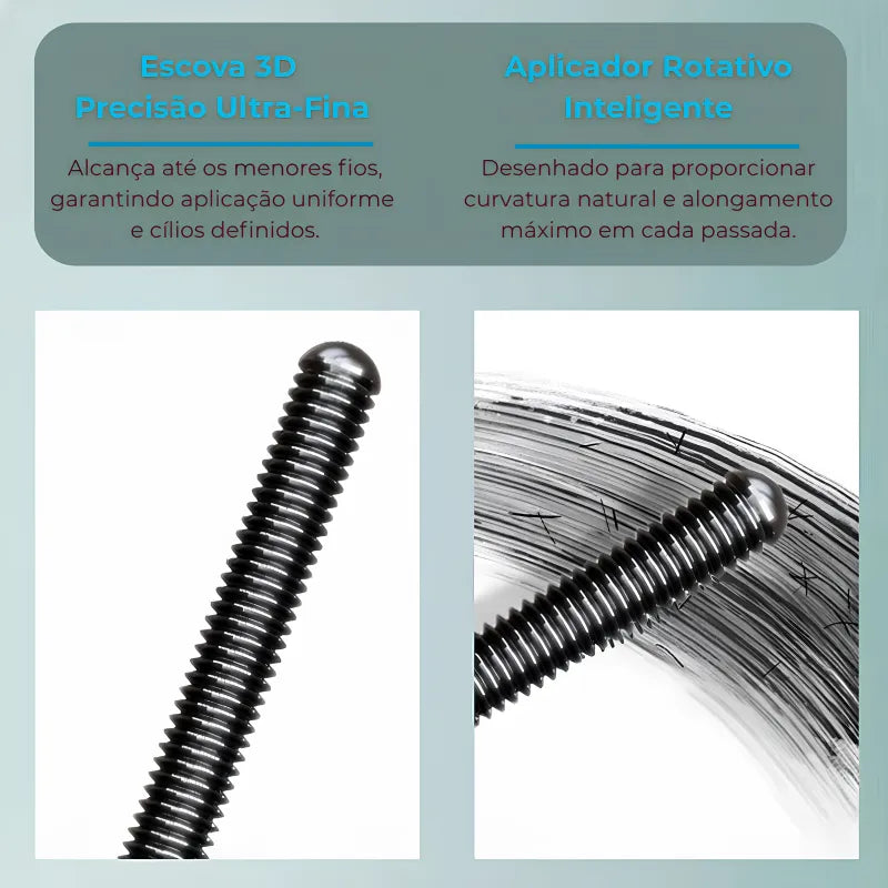 Rímel 3D Curling Effect – Volume, Curvatura e Definição Natural