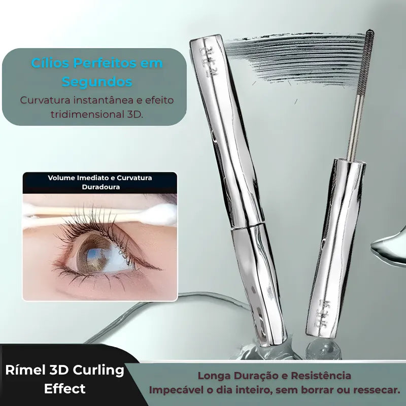Rímel 3D Curling Effect – Volume, Curvatura e Definição Natural