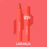 Maquiagem - Batom Laranja