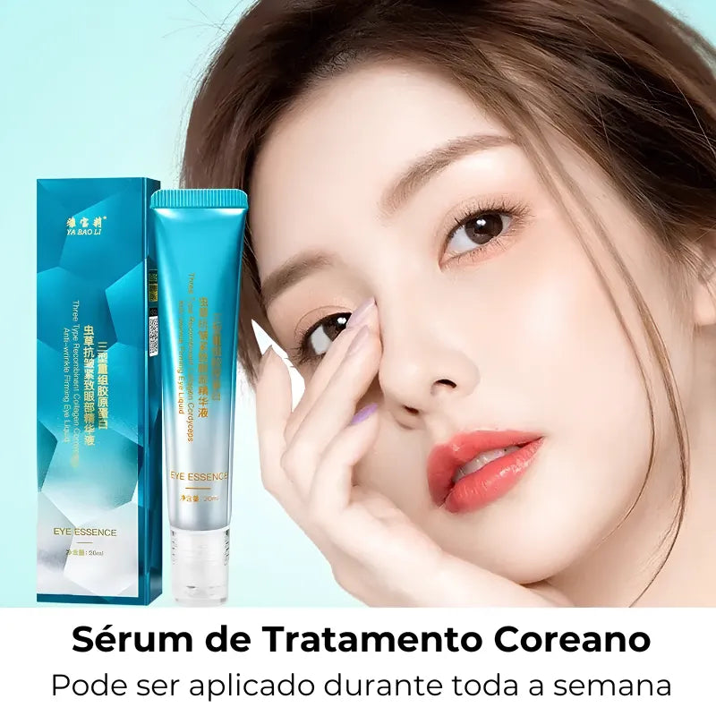 Sérum Anti-Olheiras Sul-Coreano - Clareador e Firmador para os Olhos ...