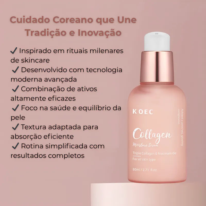 Sérum Coreano Triplo Colágeno com Niacinamida