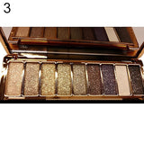 Sombra com Glitter - Paleta com 9 Cores Perfeitas