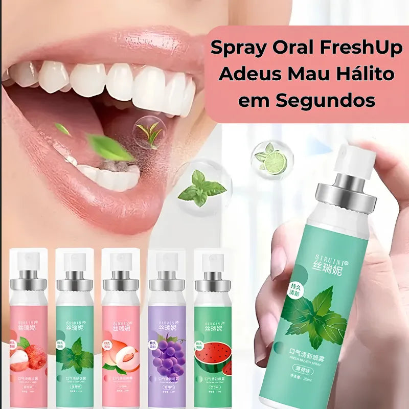 Spray Oral FreshUp – Adeus Mau Hálito em Segundos