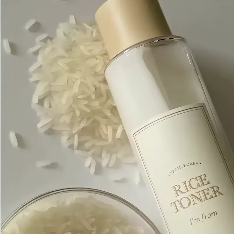 Toner Coreano de Arroz Hidratante e Iluminador
