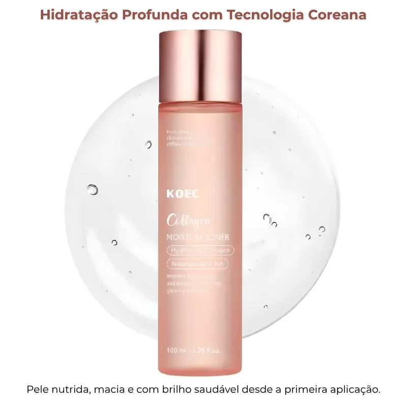 Toner Coreano de Colágeno Triplo Hidrolisado