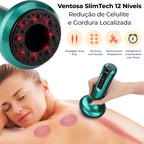 Ventosa SlimTech 12 Níveis– Redução de Celulite e Gordura Localizada