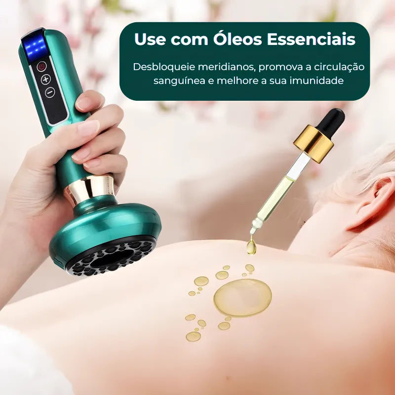 Ventosa SlimTech 12 Níveis– Redução de Celulite e Gordura Localizada