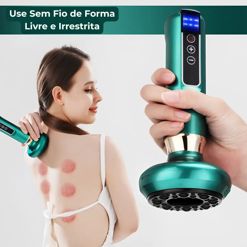 Ventosa SlimTech 12 Níveis– Redução de Celulite e Gordura Localizada