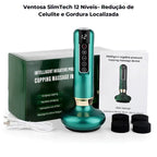 Ventosa SlimTech 12 Níveis– Redução de Celulite e Gordura Localizada